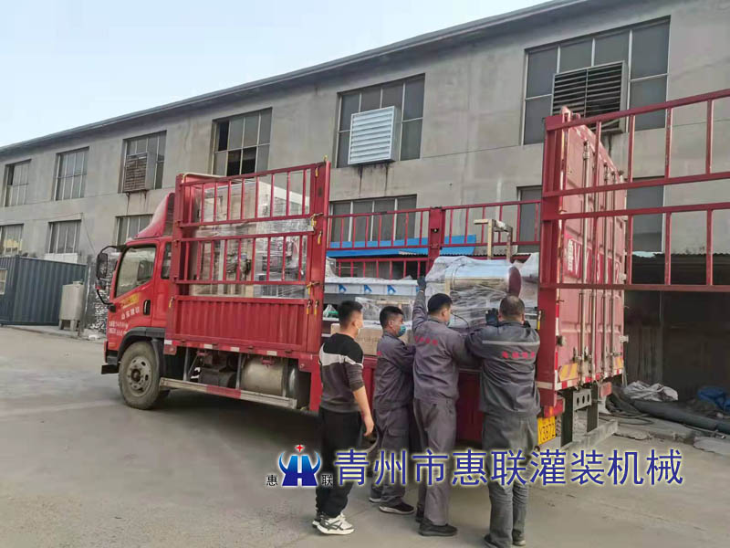 洗瓶機廠家發貨現場