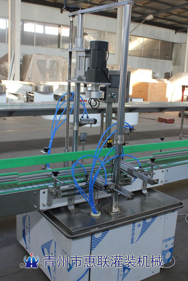 全自動塑料蓋單頭旋蓋機